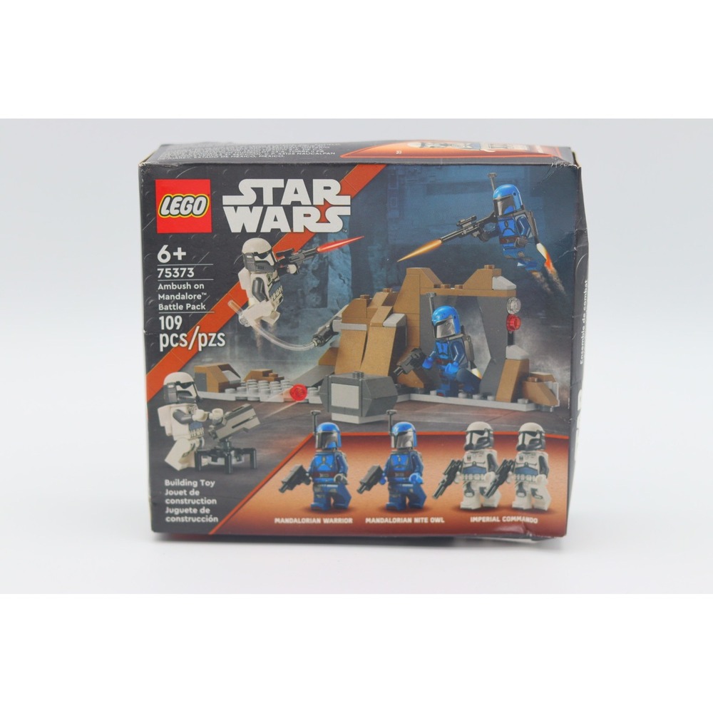 LEGO Star Wars Ambush on Mandalore Battle Pack 75373 Mandalorian Minifigures NEW